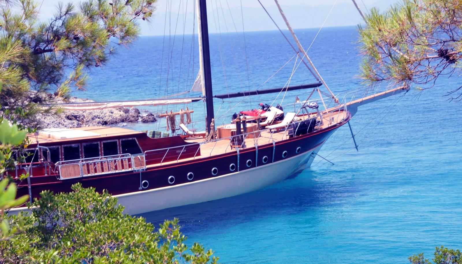 yacht med mannskap til Leie i Tyrkia.
